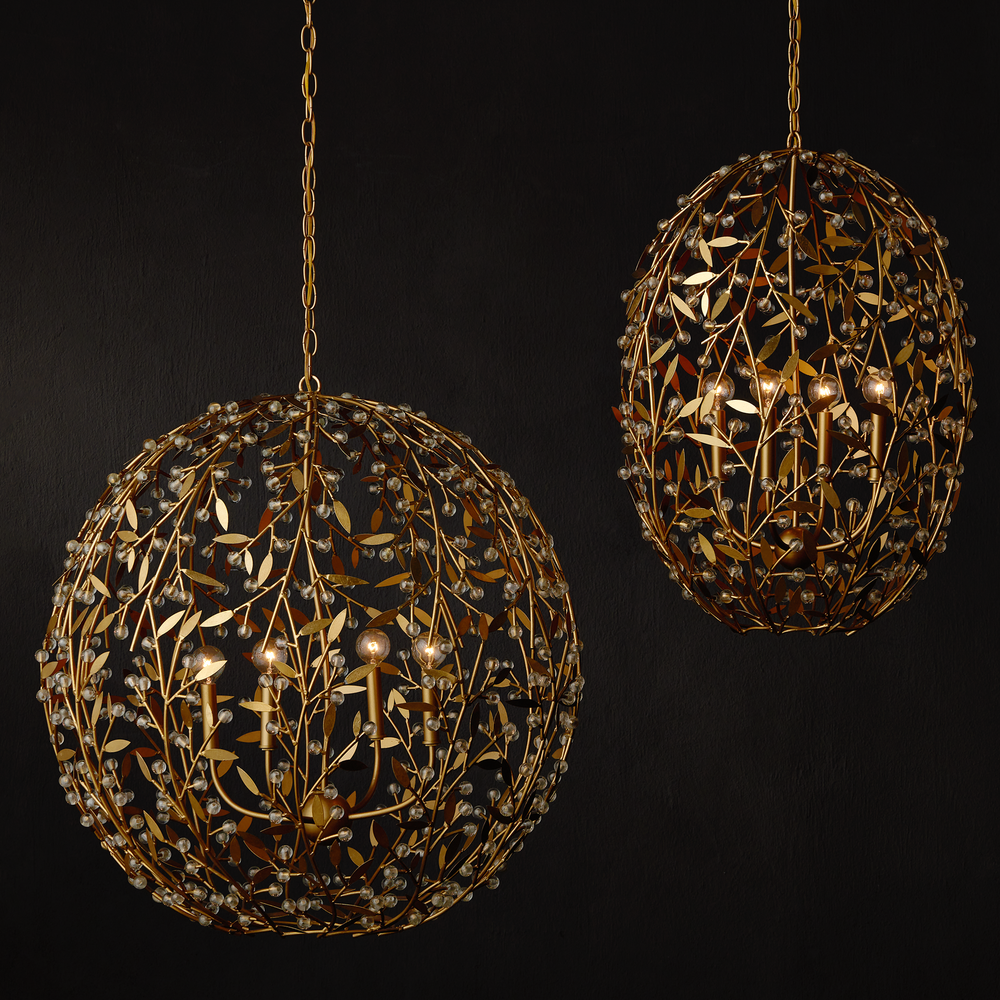 
                      
                        Secret Garden Gold Chandelier
                      
                    
