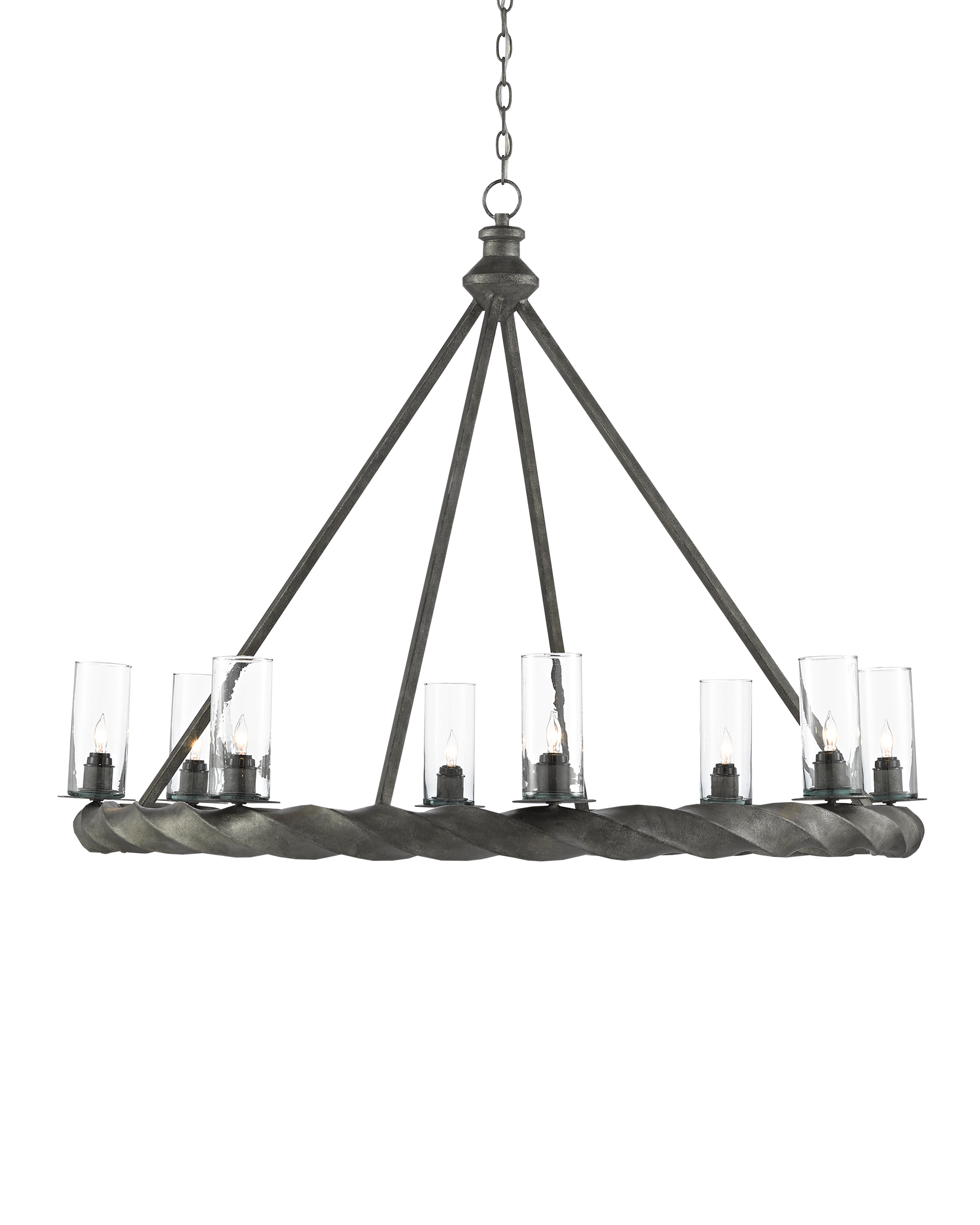 Orson Black Chandelier - Thumbnail 2