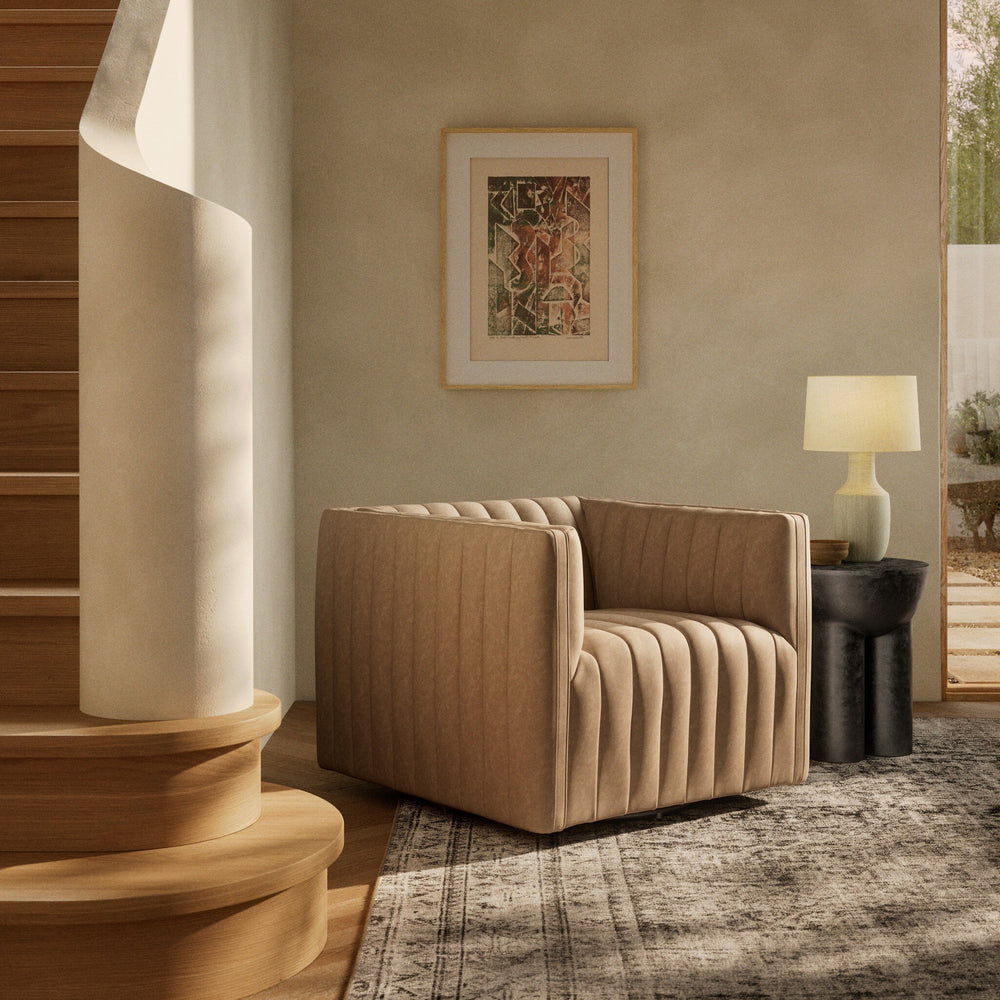 
                      
                        Augustine Swivel Chair - Palermo Drift
                      
                    
