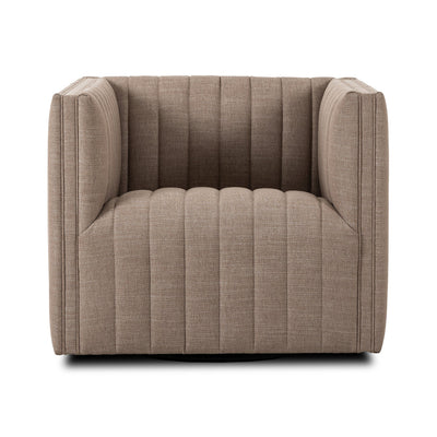 Augustine Swivel Chair - Crypton Nomad Taupe