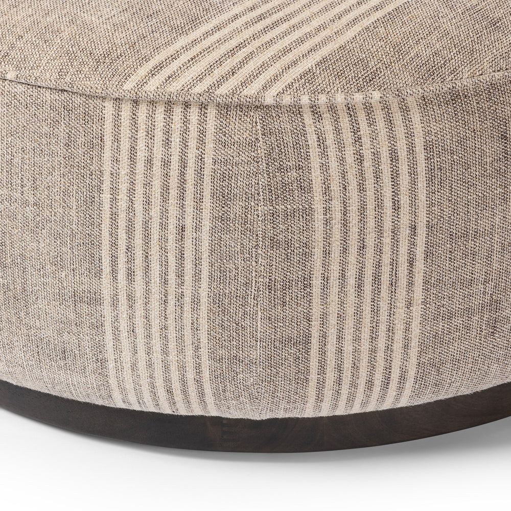
                      
                        Sinclair Large Round Ottoman - Manchester Flint
                      
                    