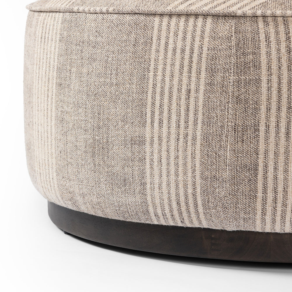 
                      
                        Sinclair Large Round Ottoman - Manchester Flint
                      
                    