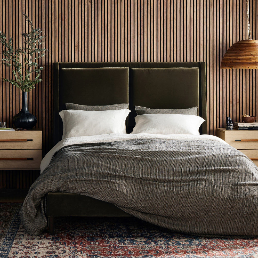 
                      
                        Potter Queen Bed - Surrey Olive
                      
                    