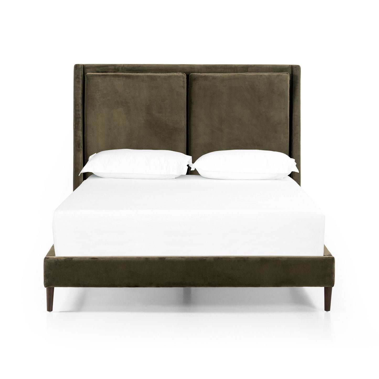 Potter Queen Bed - Surrey Olive