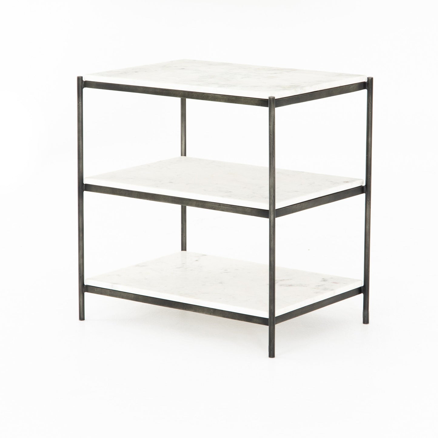 Felix Nightstand - Hammered Grey