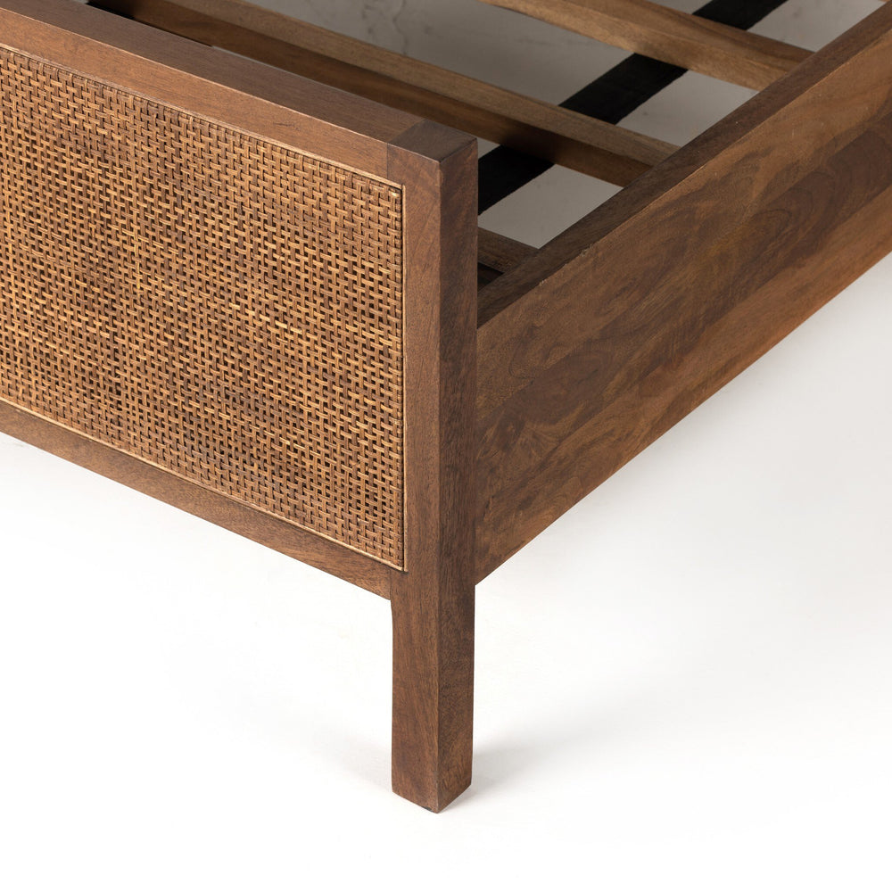 
                      
                        Sydney Queen Bed - Brown Wash
                      
                    