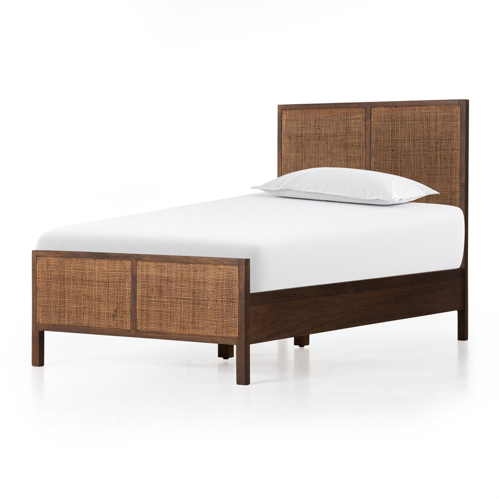 Sydney Twin Bed - Brown Wash