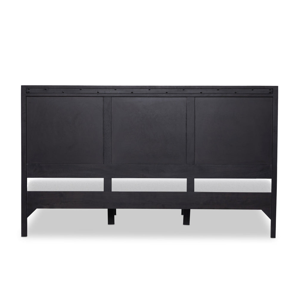 
                      
                        Sydney King Bed - Black Wash with Black Cane
                      
                    