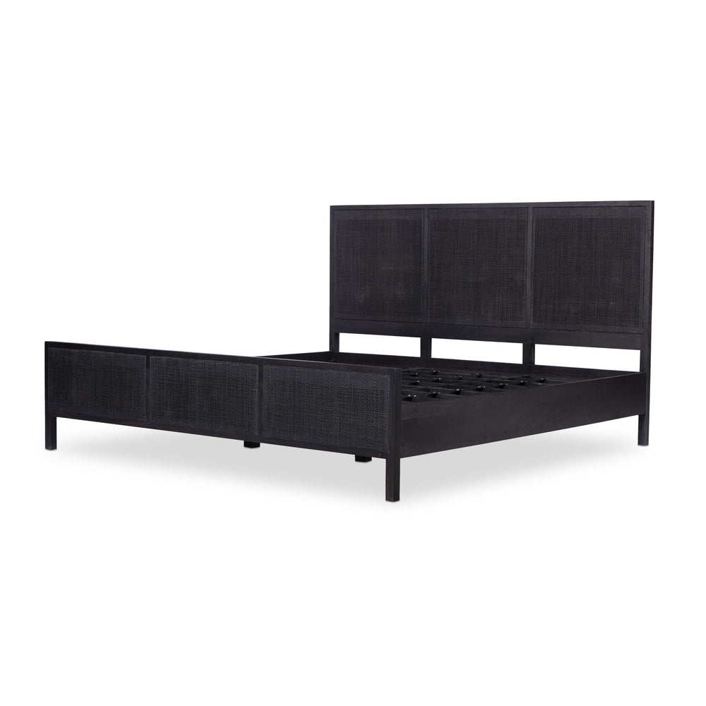 
                      
                        Sydney King Bed - Black Wash with Black Cane
                      
                    