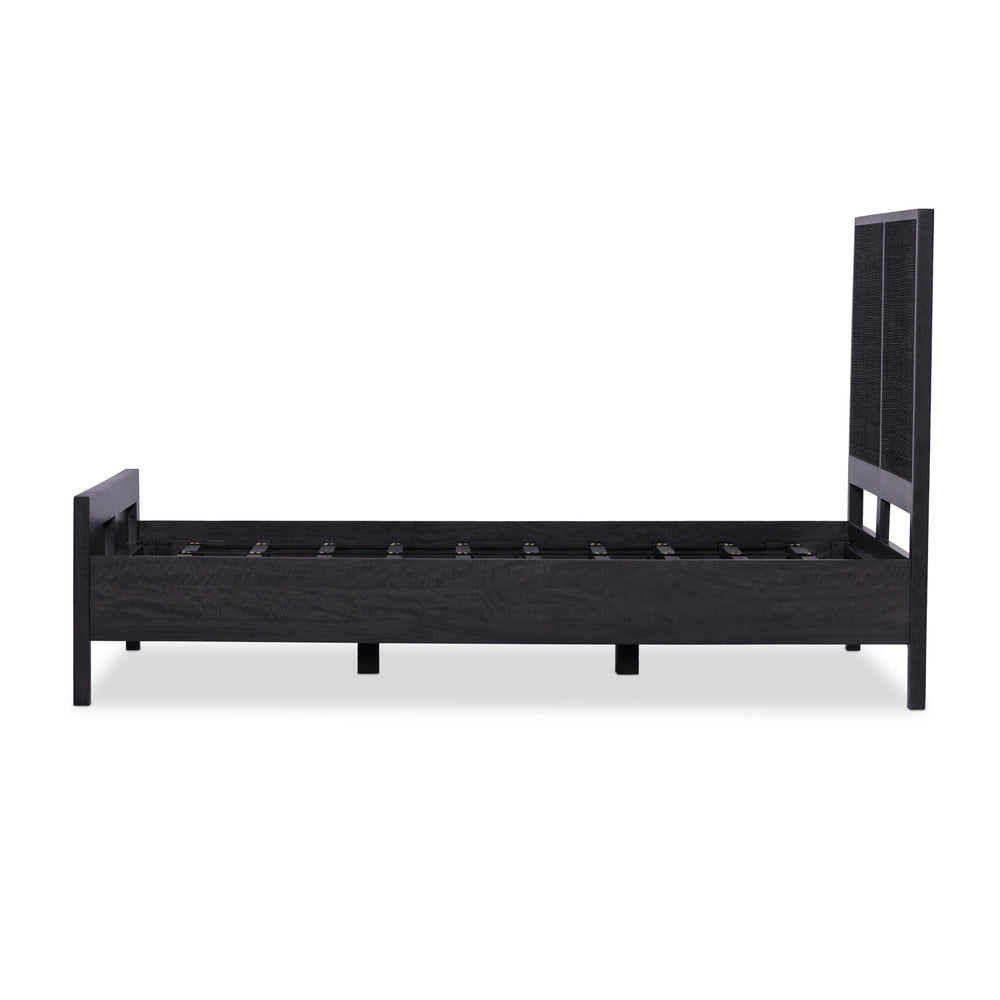 
                      
                        Sydney Twin Bed - Black Wash with Black Cane
                      
                    
