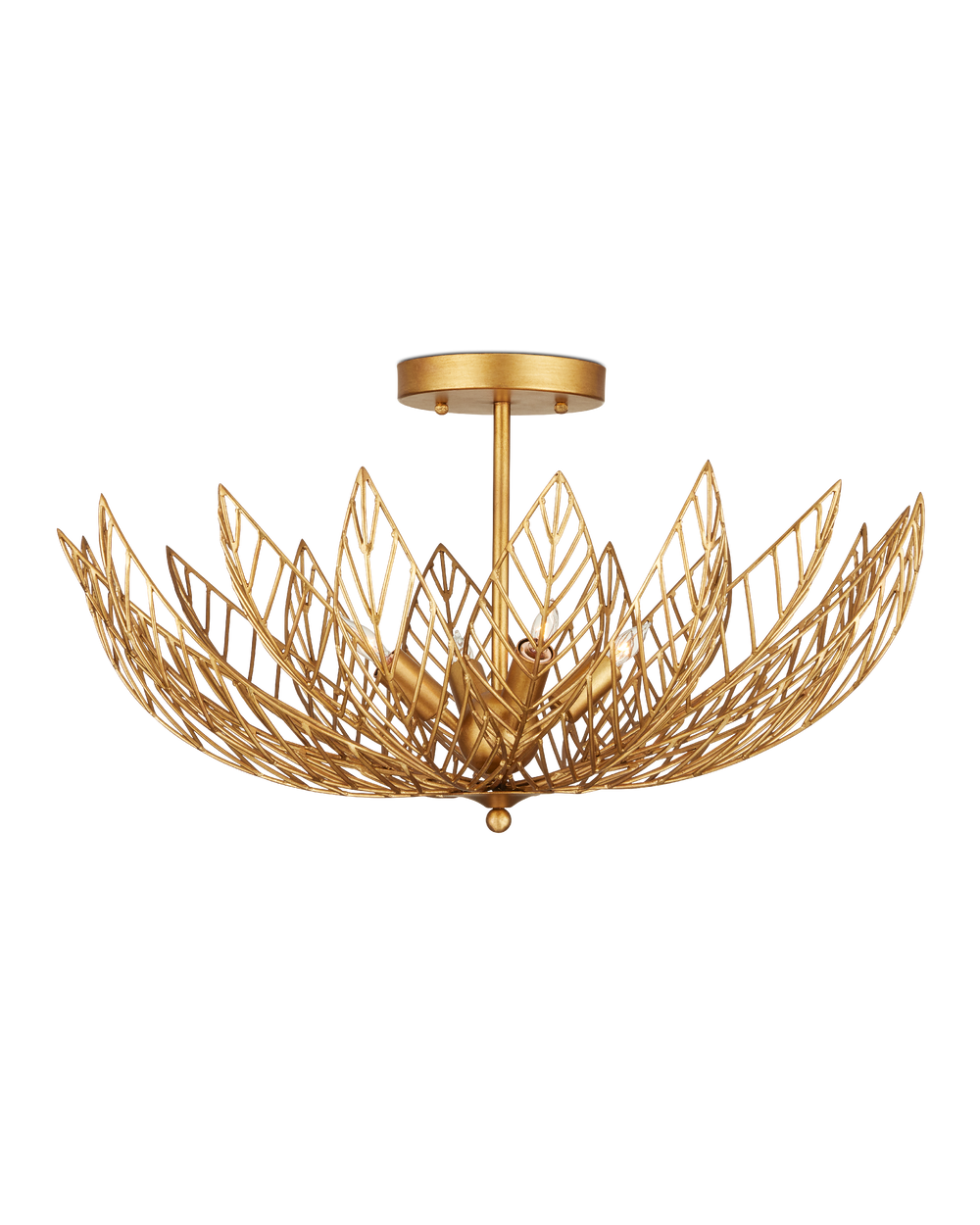 Leaflace Semi-Flush Mount