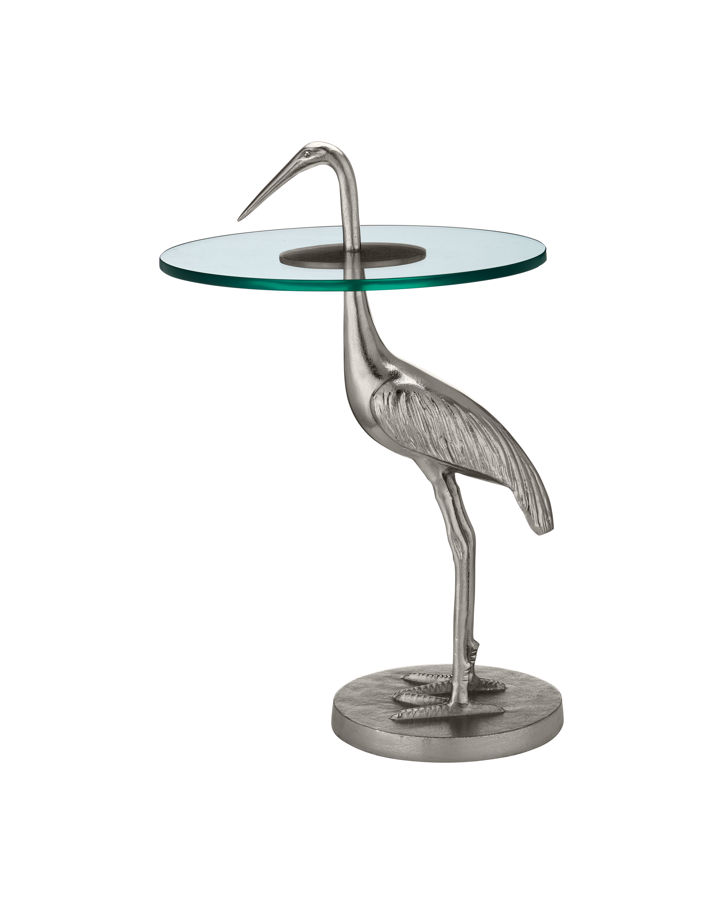 Currey & Company Crane Accent Table - Thumbnail 2