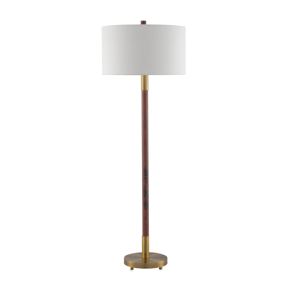 
                      
                        Bravo Mahogany Floor Lamp
                      
                    