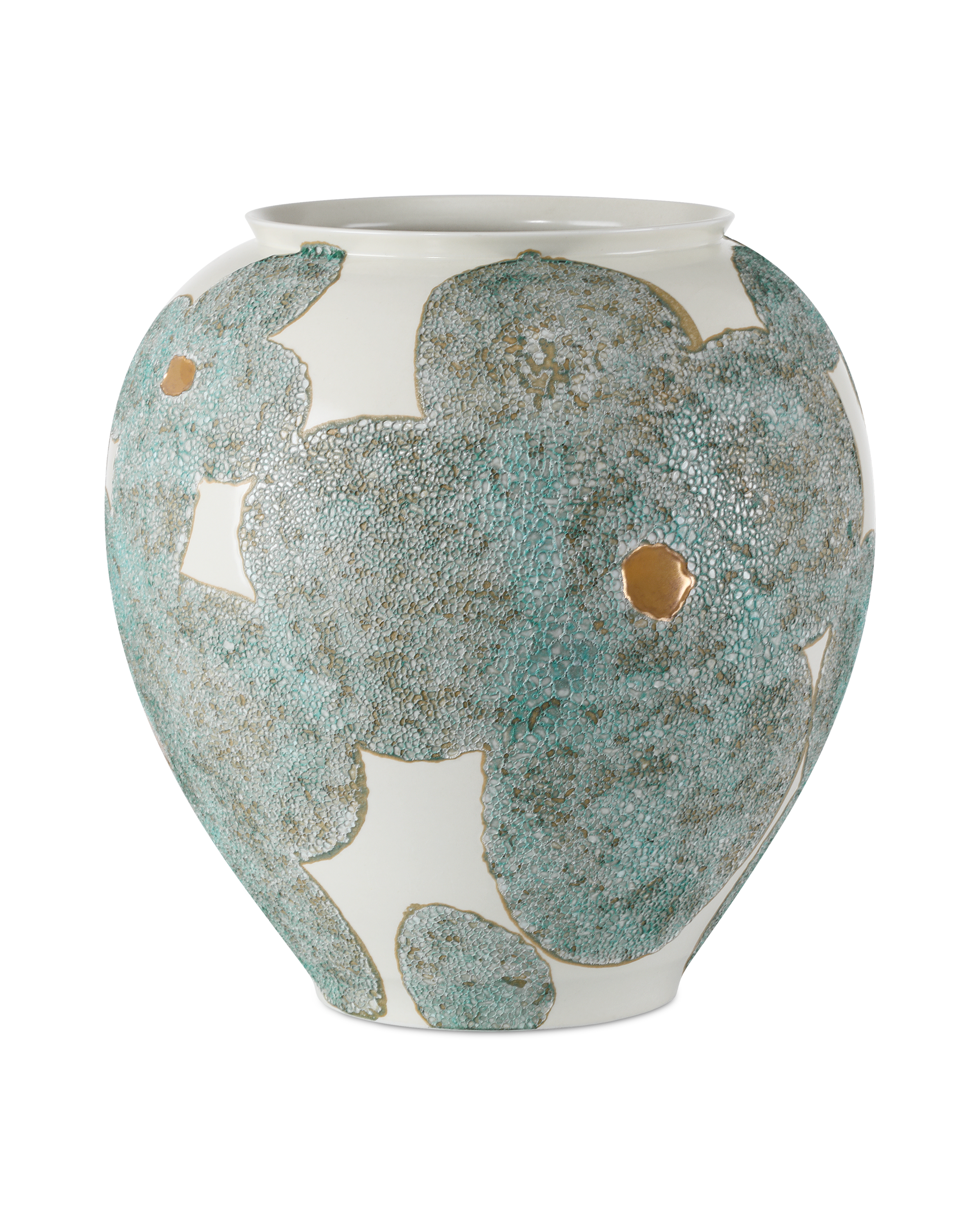 Bloom Blue & Ivory Vase - Thumbnail 4