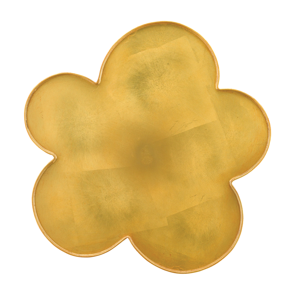Fleur Large Gold Accent Table