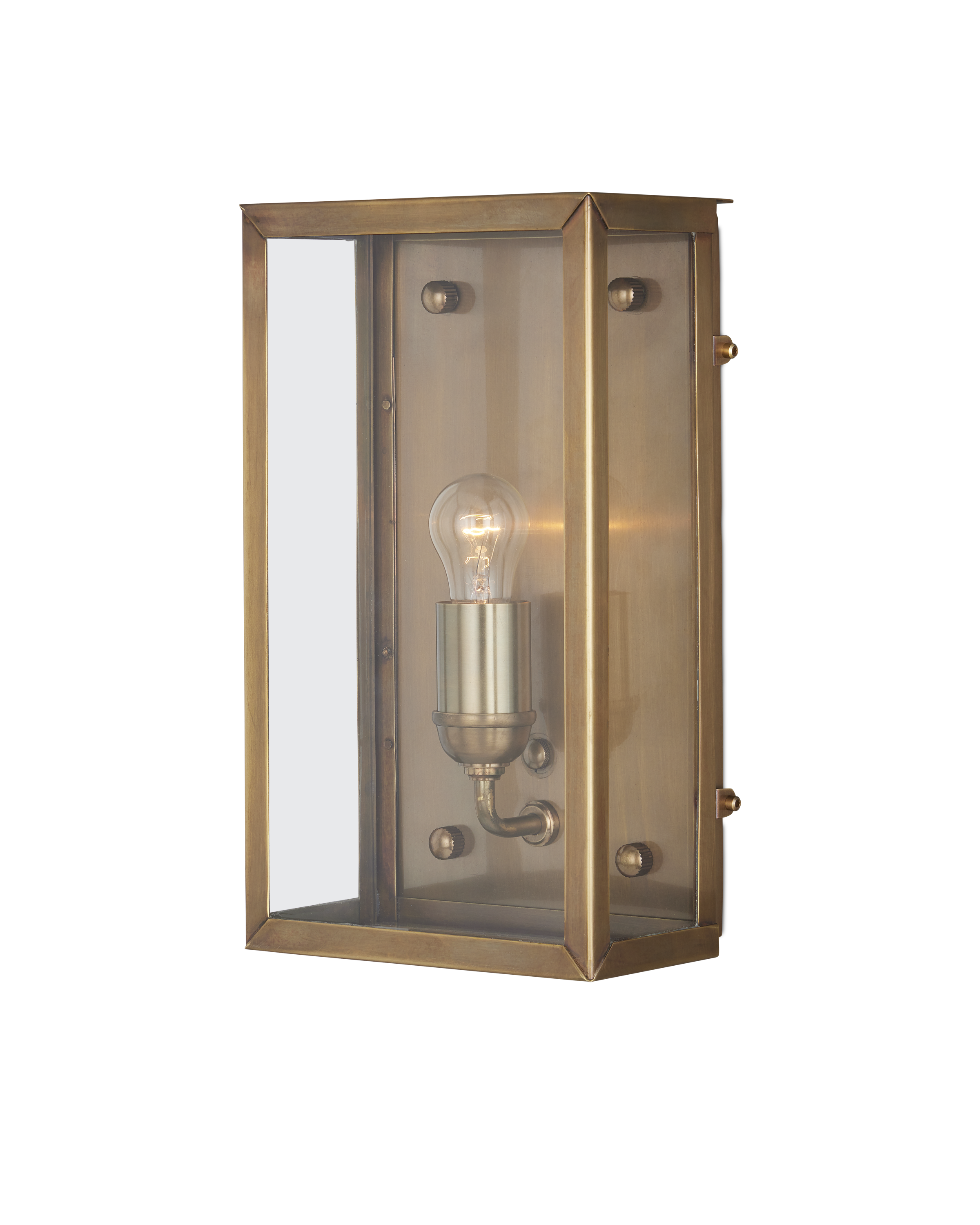 Royster Brass Outdoor Wall Sconce - Thumbnail 3