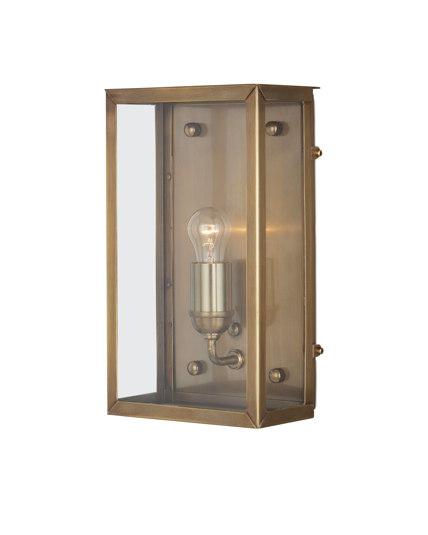 Royster Brass Outdoor Wall Sconce