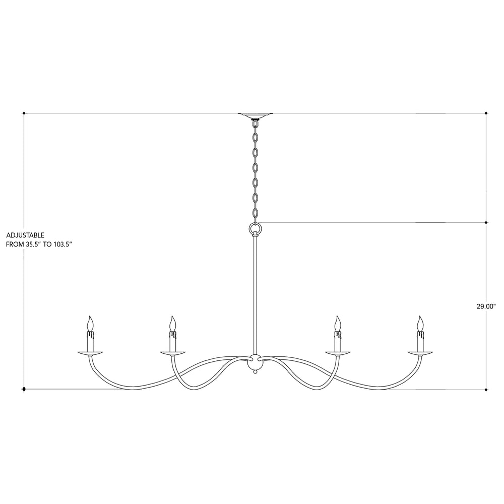 
                      
                        Saxon Large Black Chandelier
                      
                    