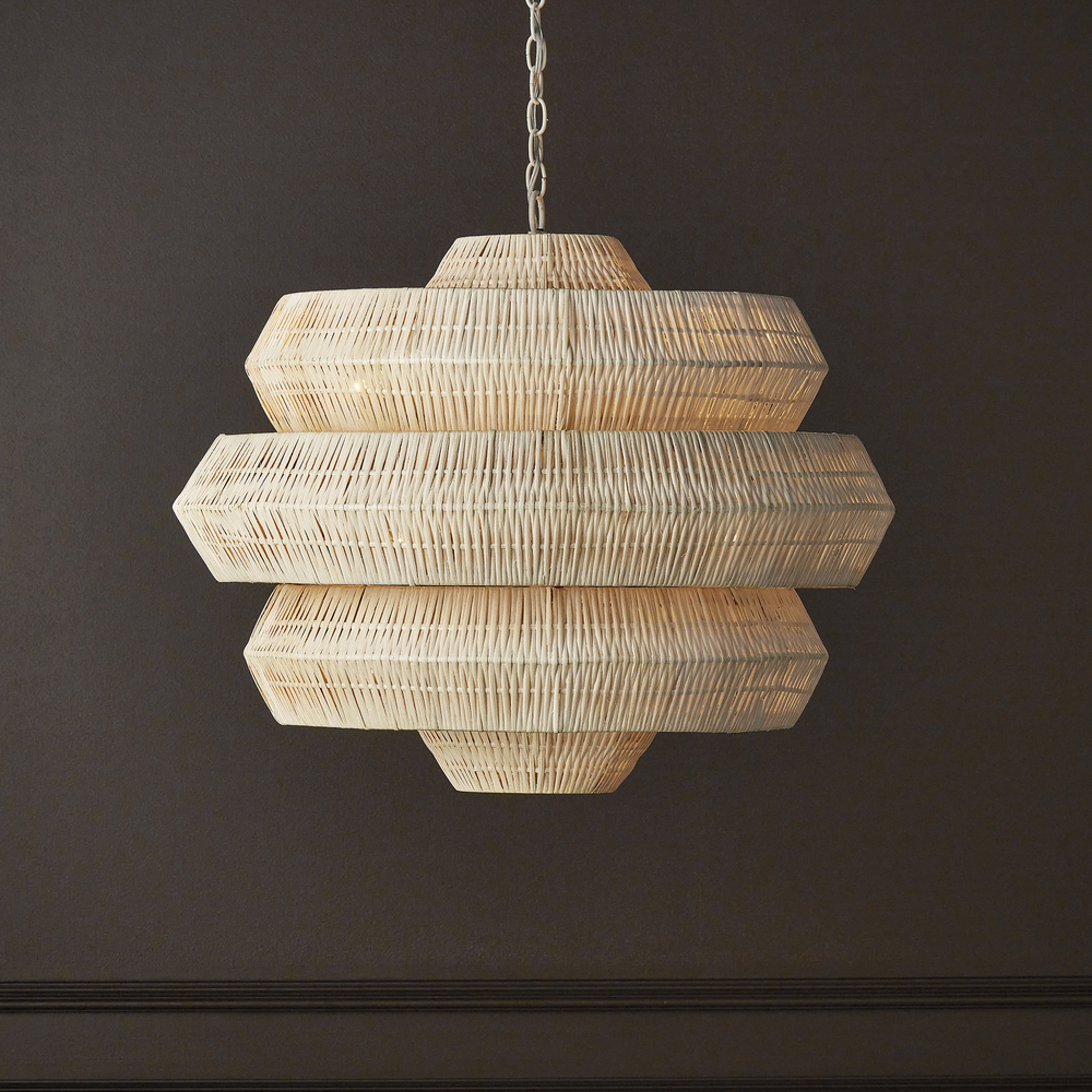 
                      
                        Antibes Medium White Chandelier
                      
                    