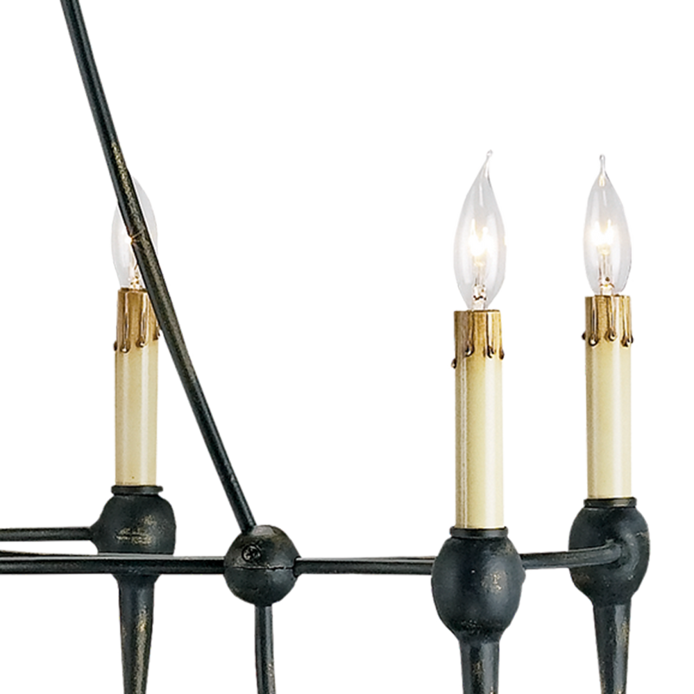 Danielli Black Chandelier