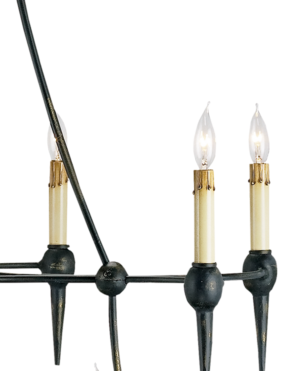Danielli Black Chandelier