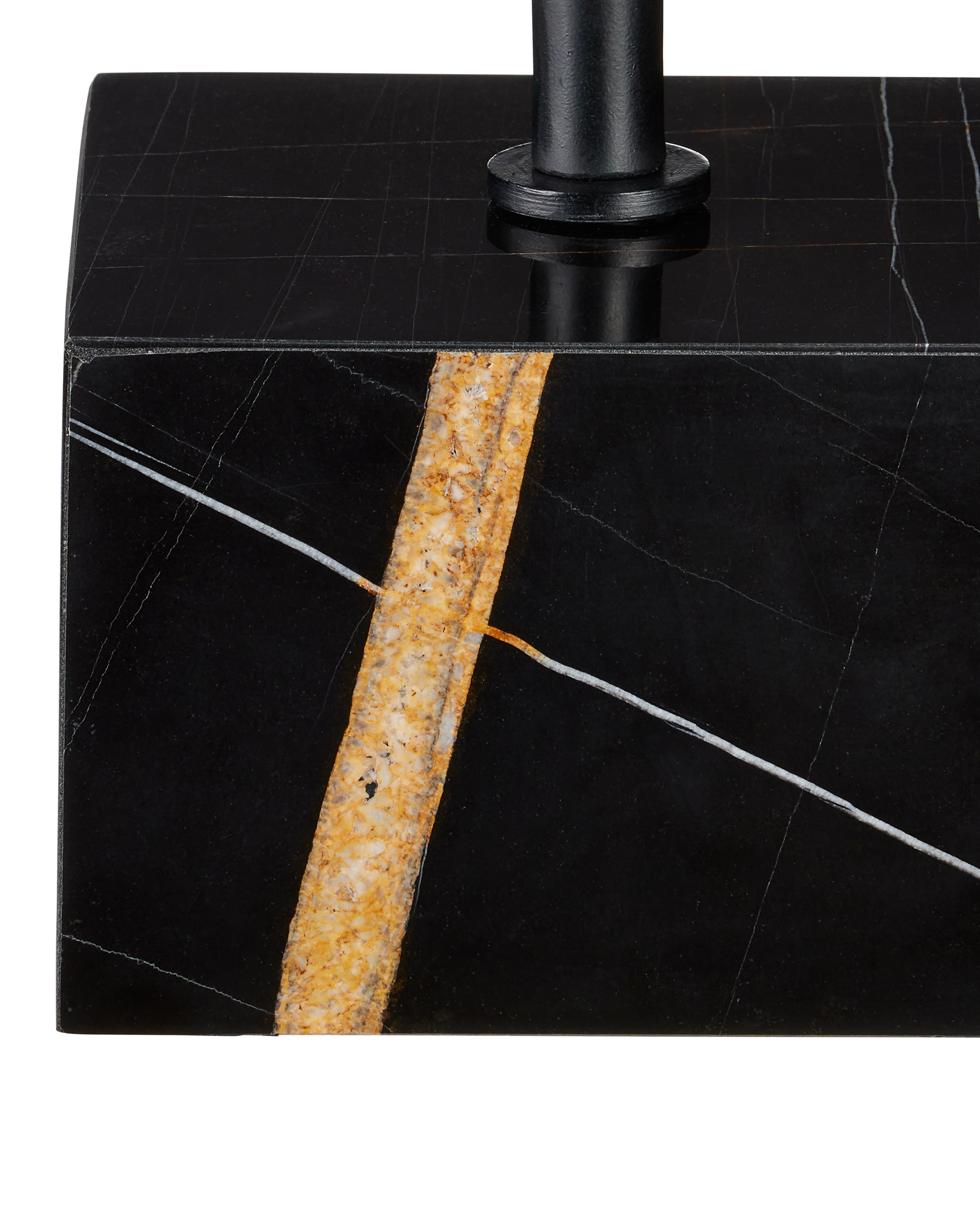 Prado Black Marble Drinks Table - Thumbnail 4