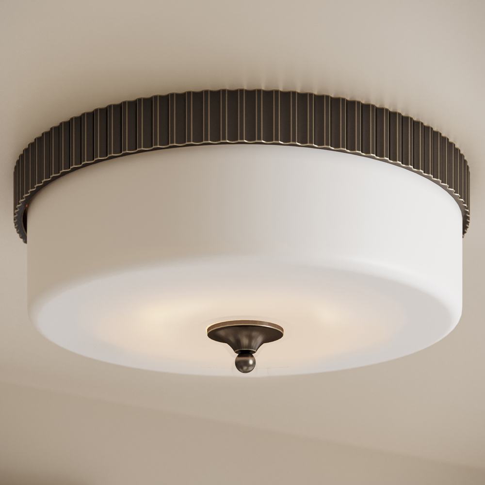 
                      
                        Bryce Bronze Flush Mount
                      
                    