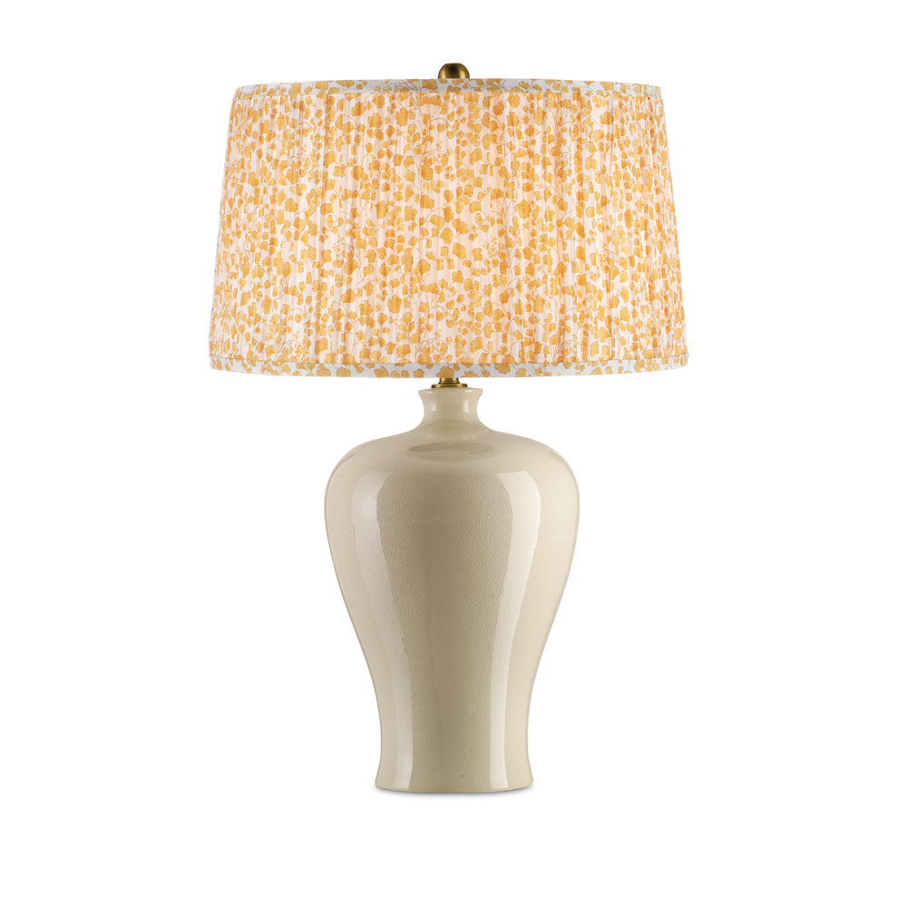 
                      
                        Maiden Fern Yellow Tapered Lamp Shade.
                      
                    