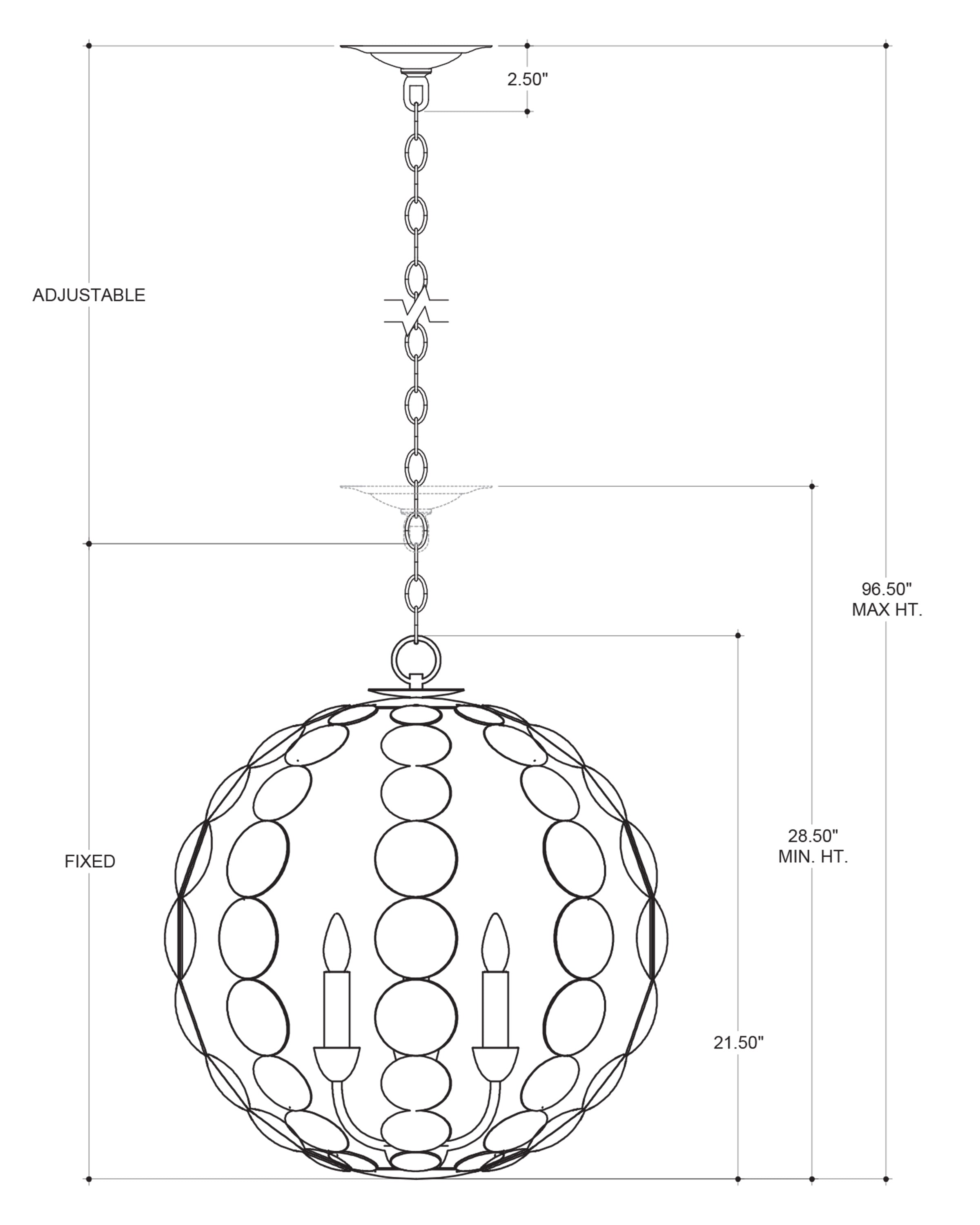 Tartufo Chandelier - Thumbnail 5