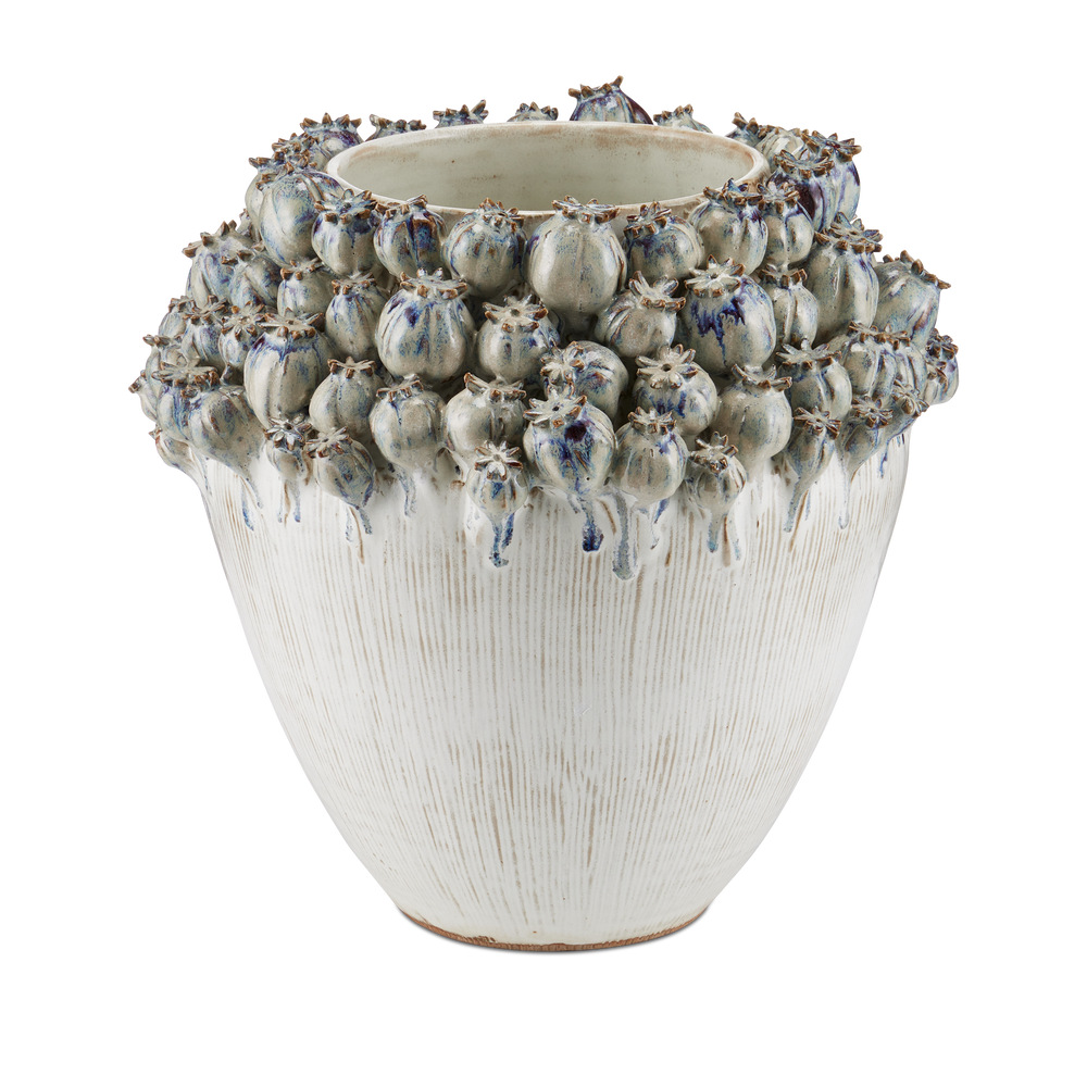 Poppy Pod Crown Large Vase.