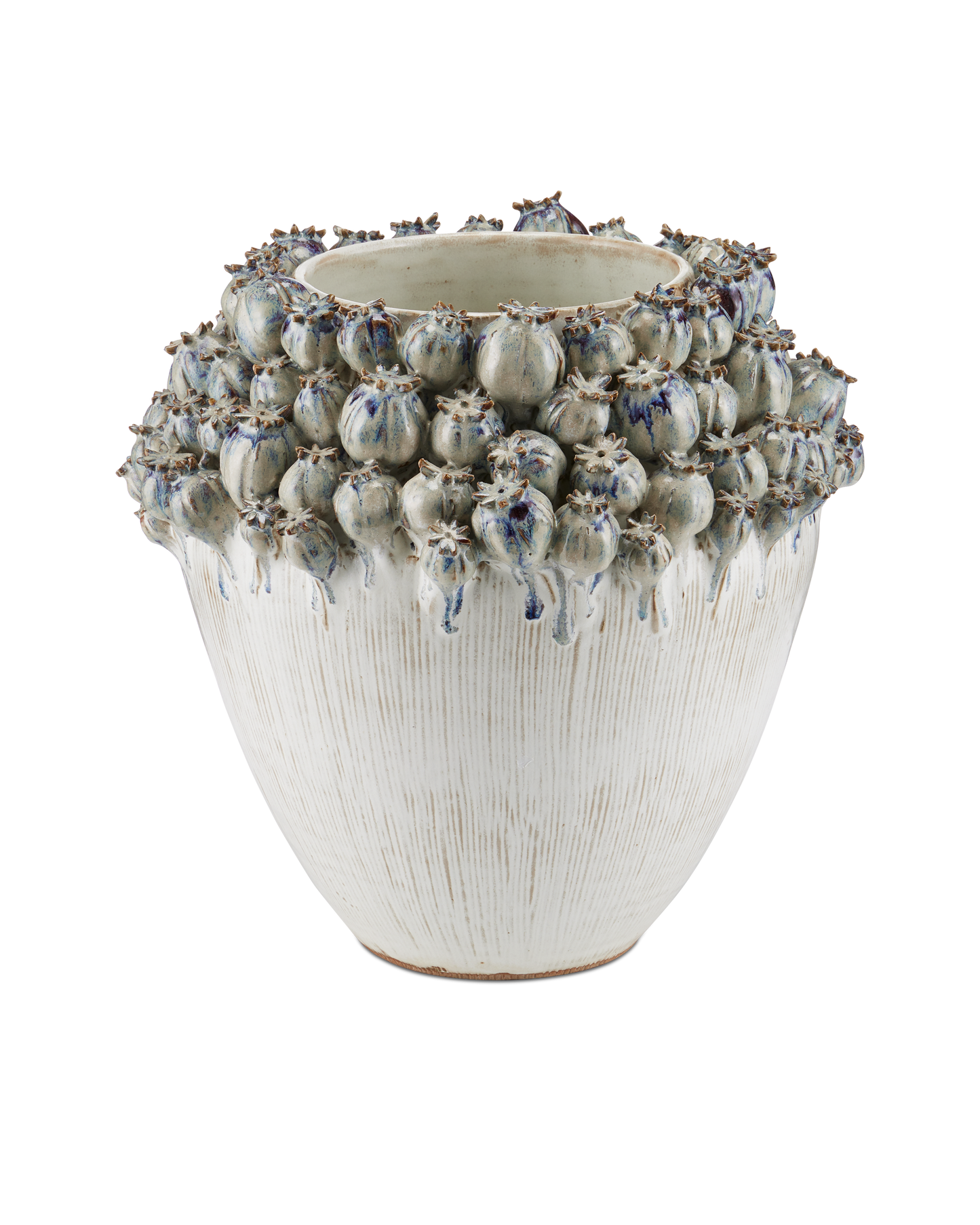 Poppy Pod Crown Large Vase.