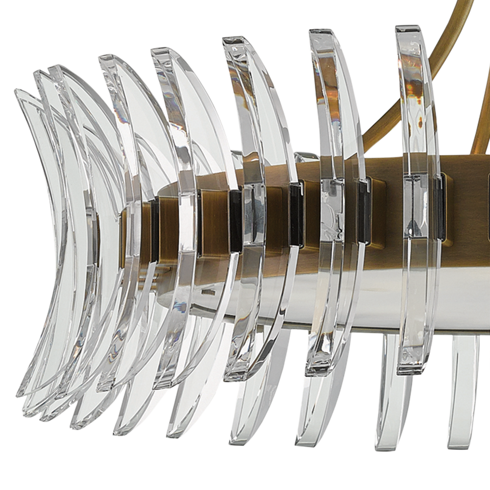 Coquette Brass Chandelier