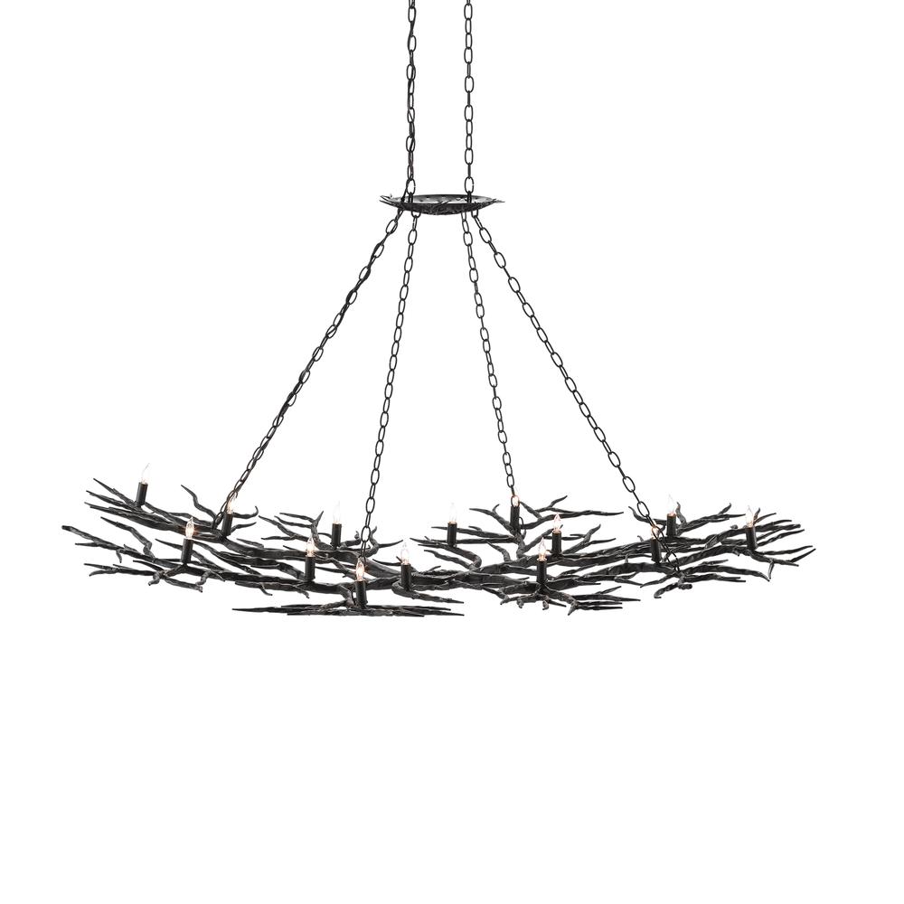 
                      
                        Rainforest Large Bronze Chandelier
                      
                    