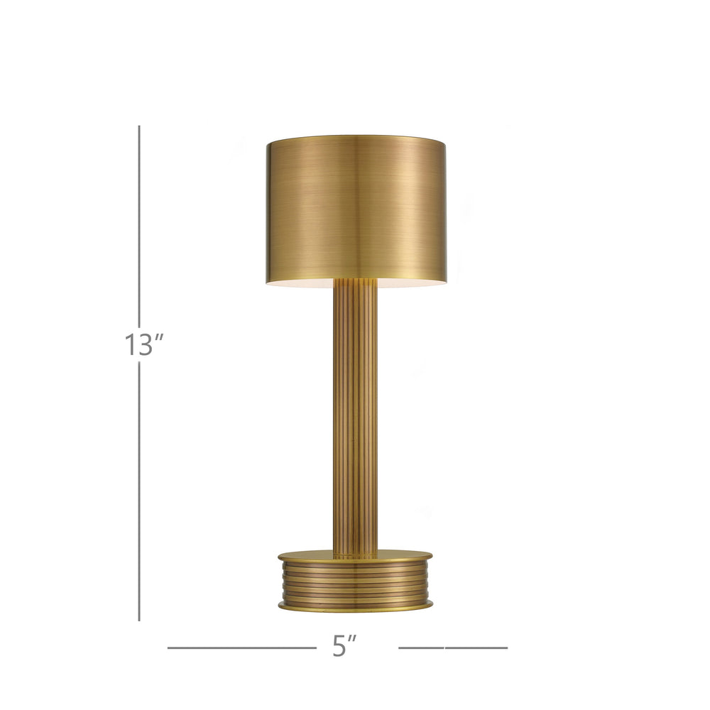 
                      
                        Traverse Brass Cordless Table Lamp
                      
                    
