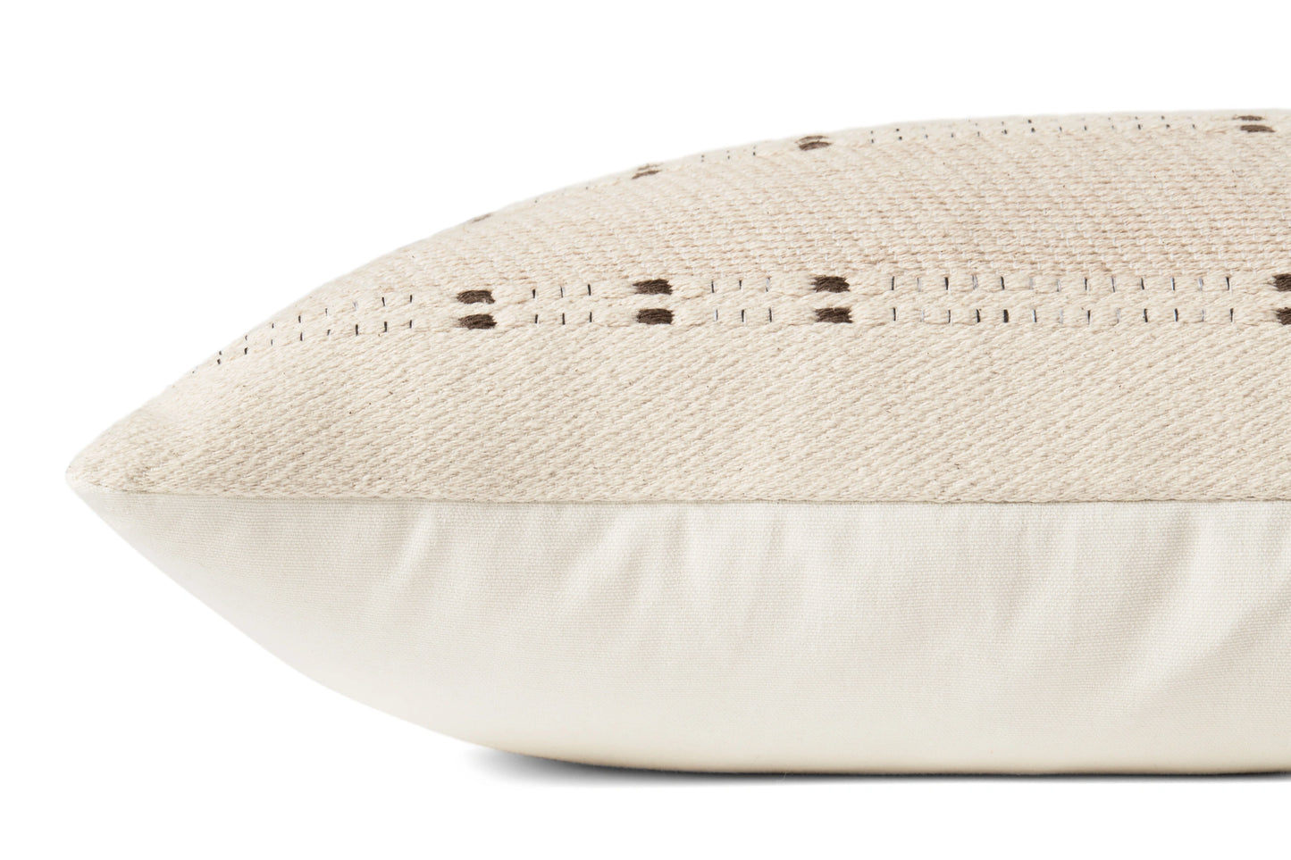 Amber Lewis x Loloi Gabrielle Beige / Terracotta 13'' x 35'' Pillow