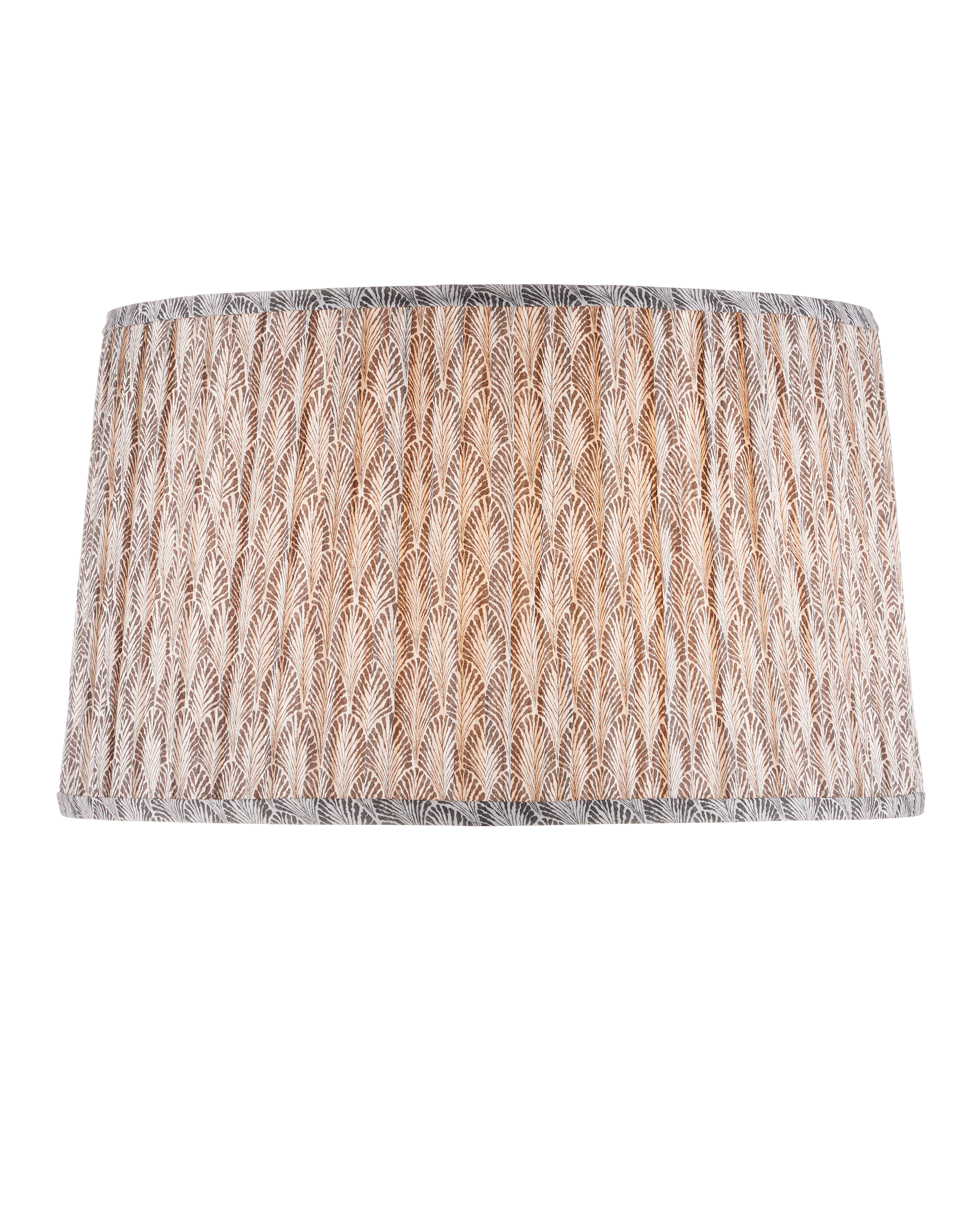 Plume Stone Tapered Lamp Shade