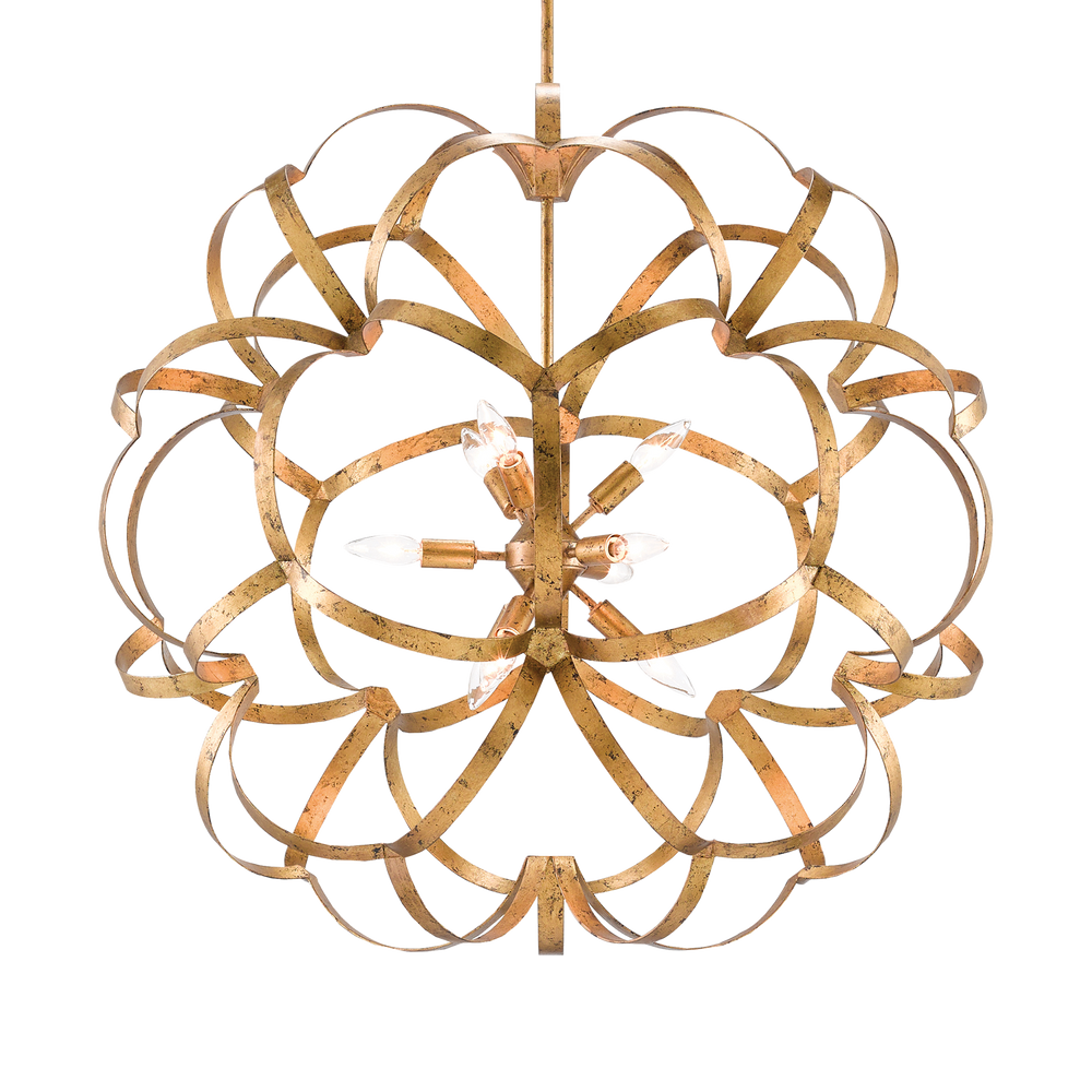 
                      
                        Sappho Gold Orb Chandelier
                      
                    