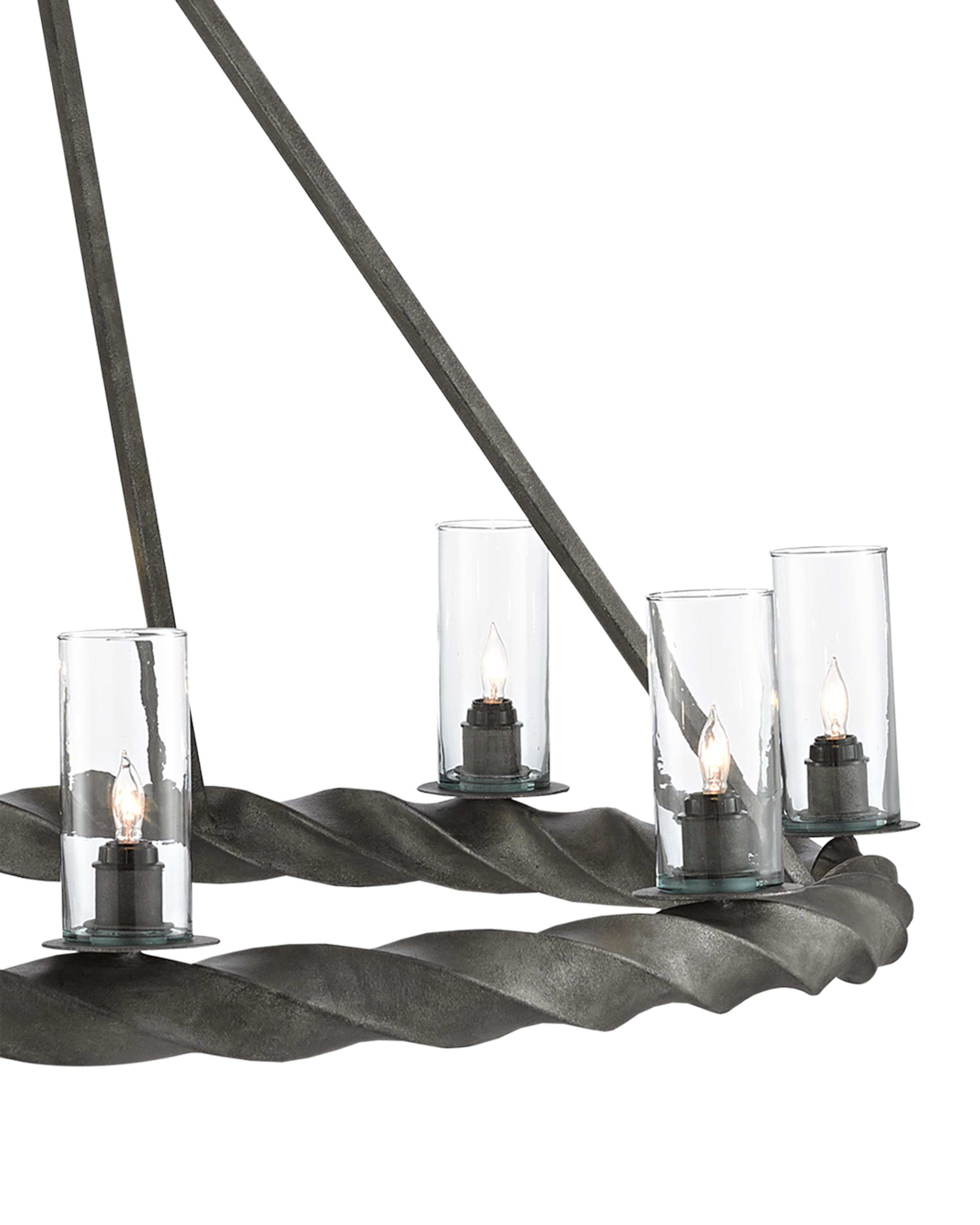 Orson Black Chandelier - Thumbnail 3