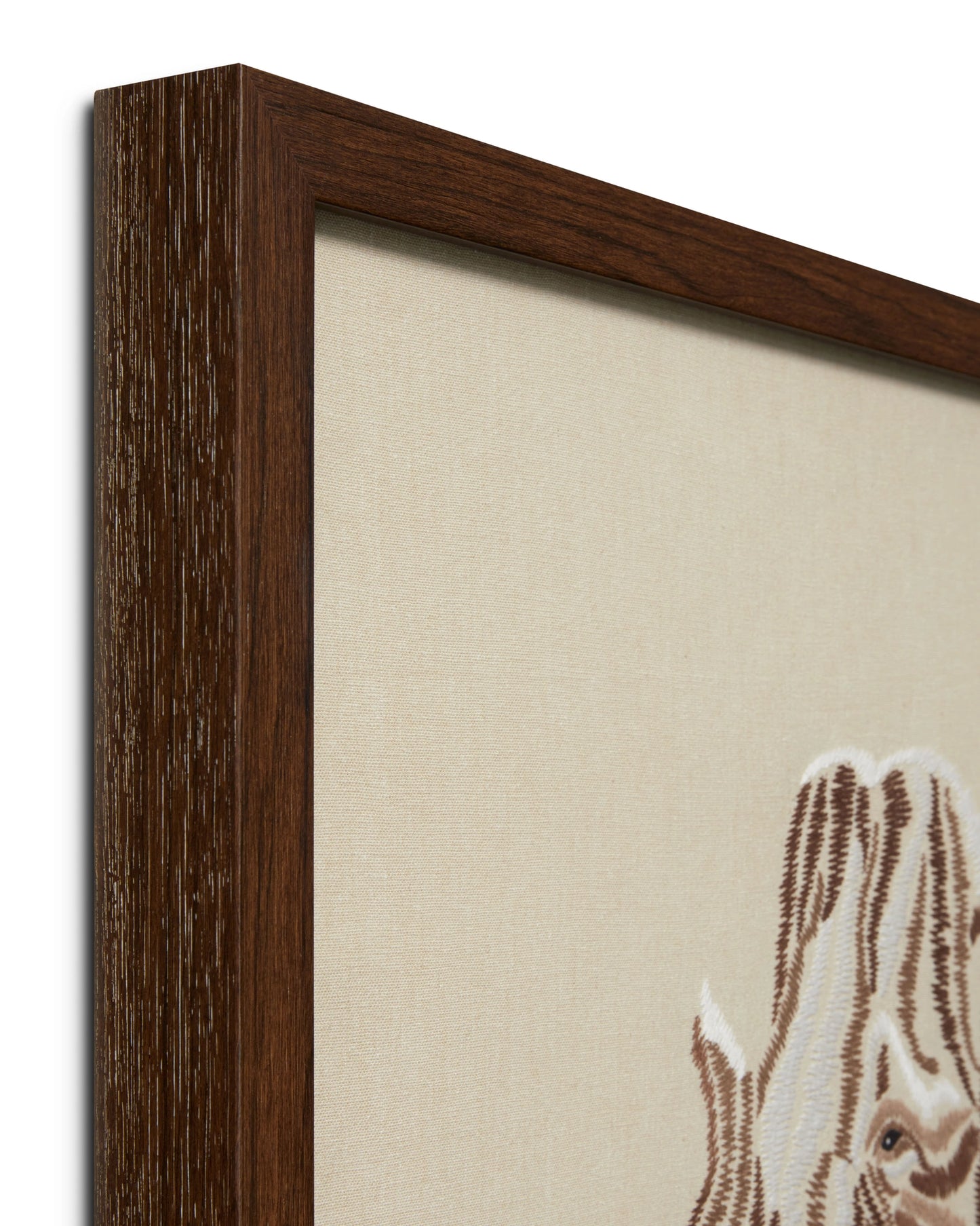 Loloi Tisk Tusk Beige / Ivory 2' x 2' Wall Art