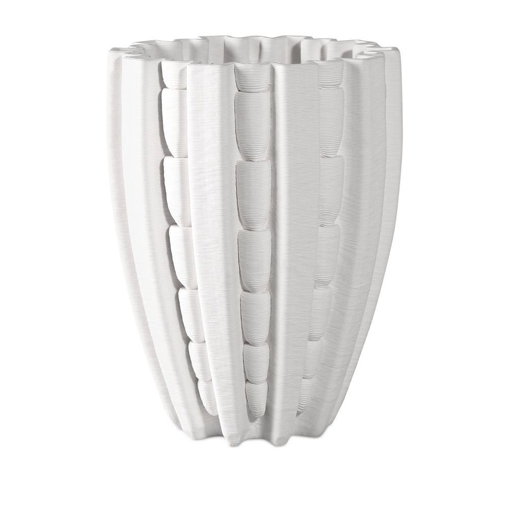 Fluted Medium Vase.