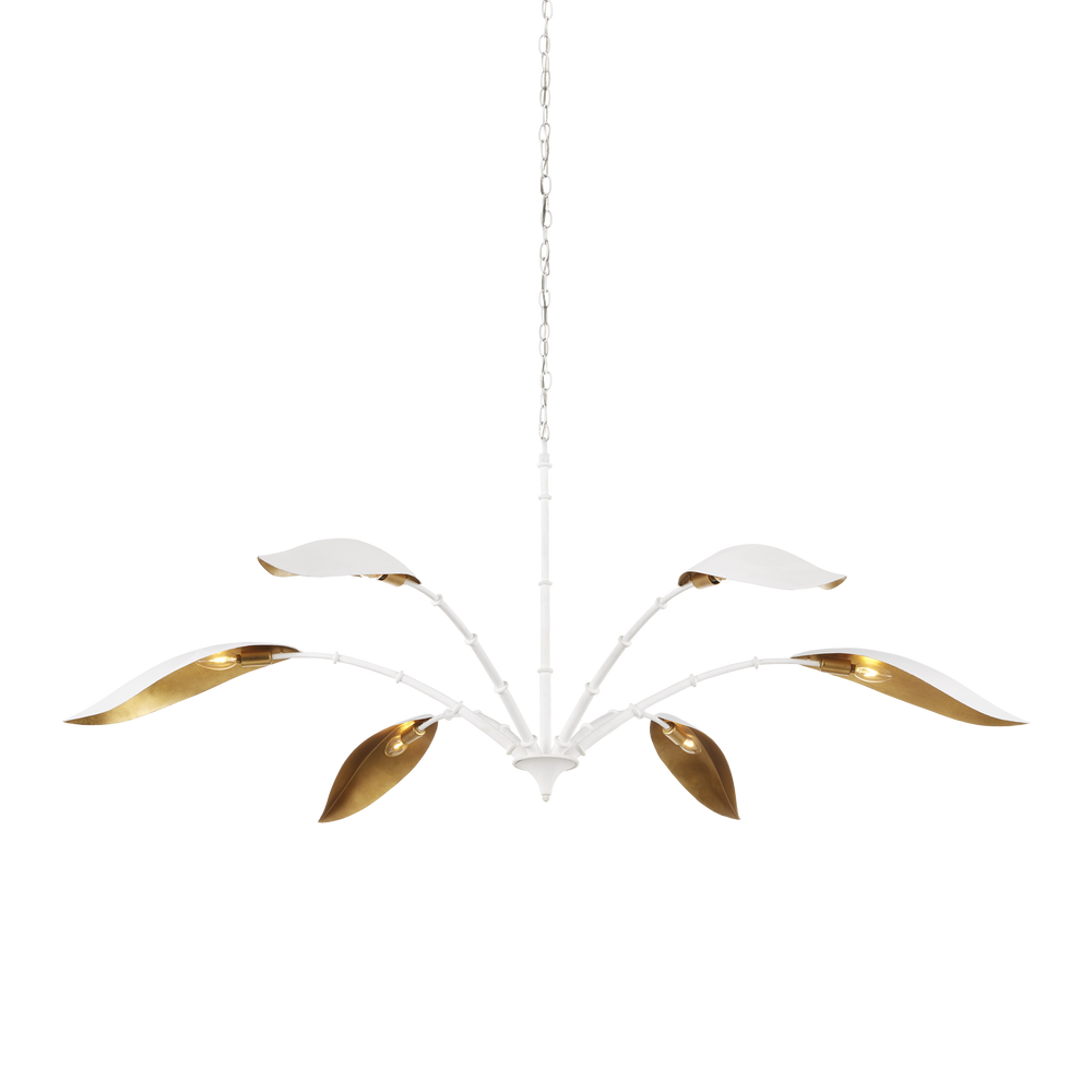 
                      
                        Yuriko White Chandelier
                      
                    