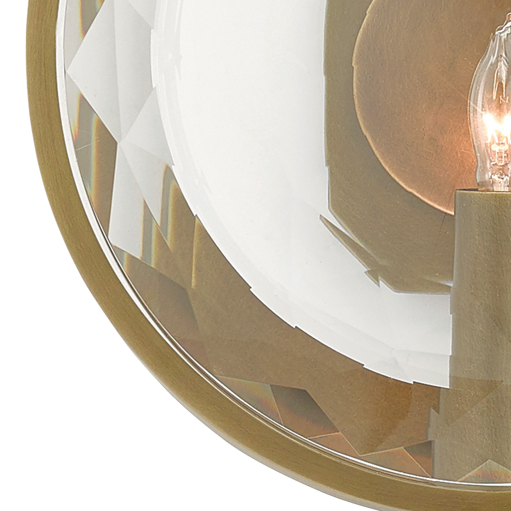 MarjieScope Brass Wall Sconce