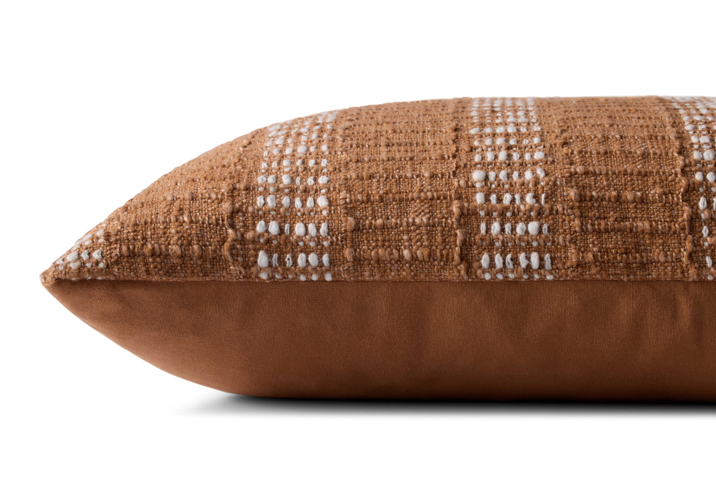 Loloi PLL0135 Rust / Ivory 22'' x 22'' Pillow