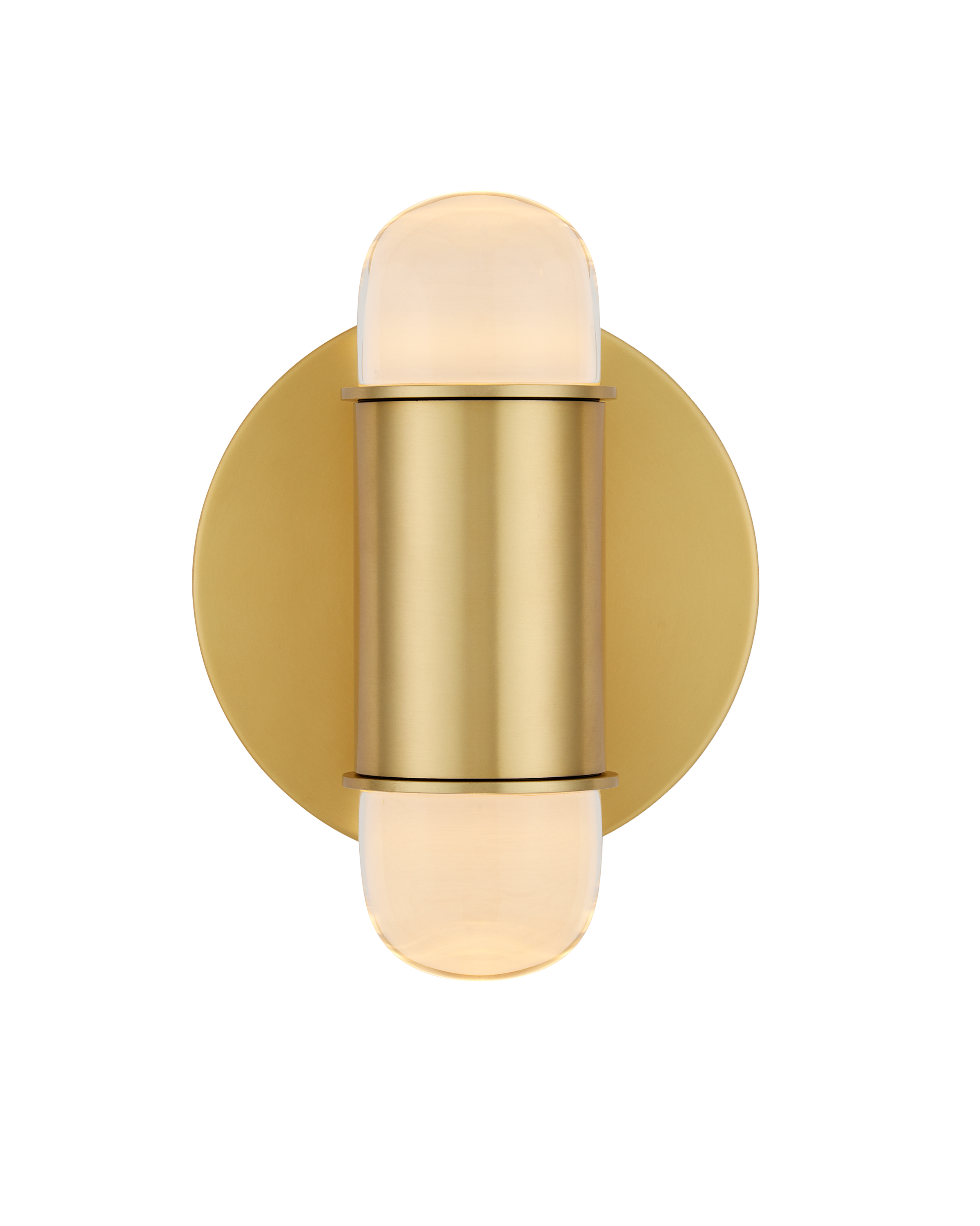 Capsule Brass Wall Sconce - Thumbnail 2