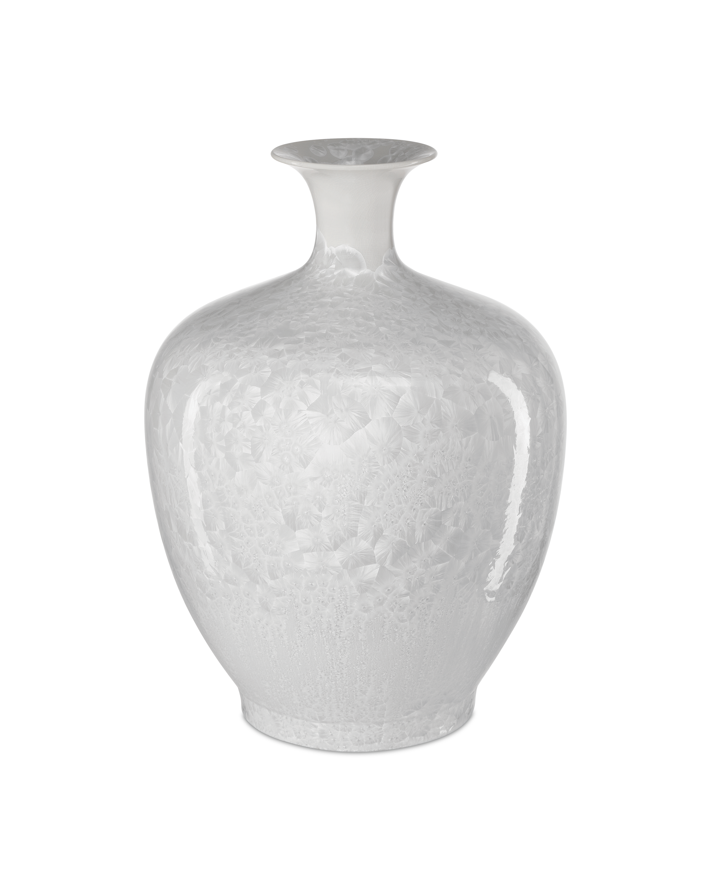 Crystalline White Vase - Thumbnail 2