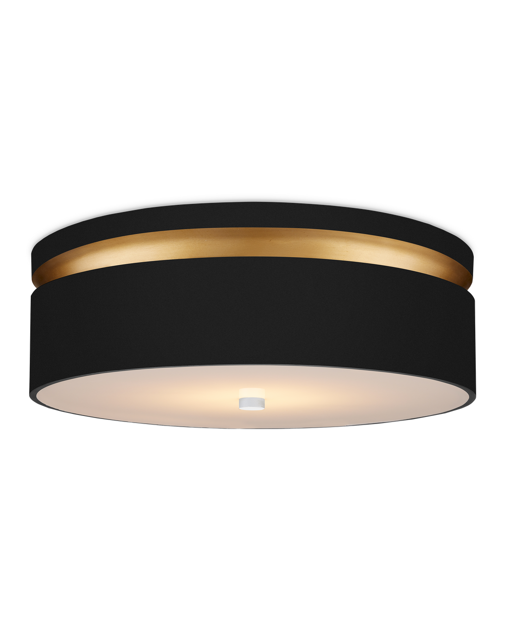 Serenity Black Flush Mount