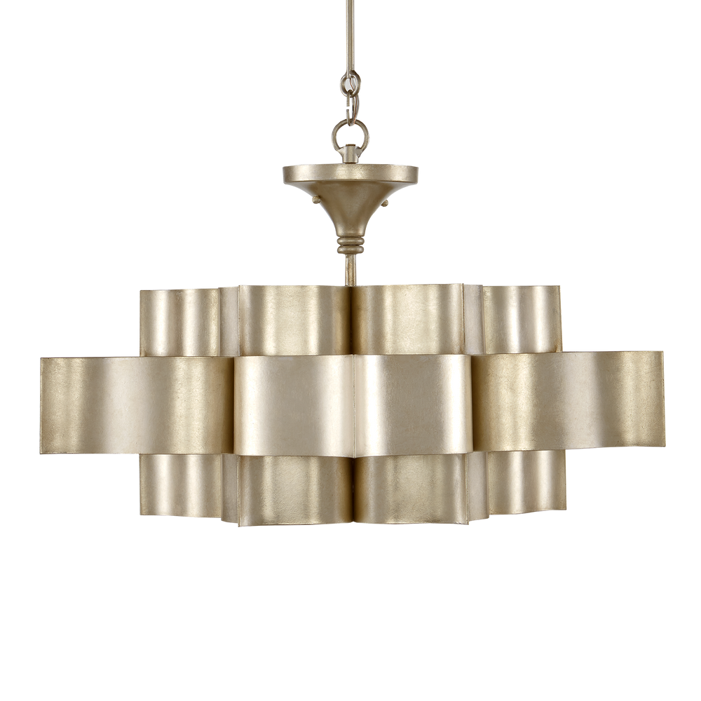 
                      
                        Grand Lotus Large Silver Chandelier
                      
                    