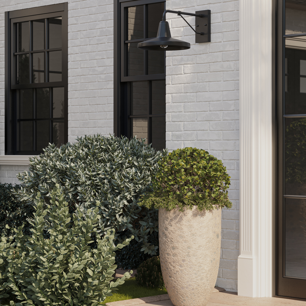 
                      
                        Mariner Black Outdoor Wall Sconce.
                      
                    