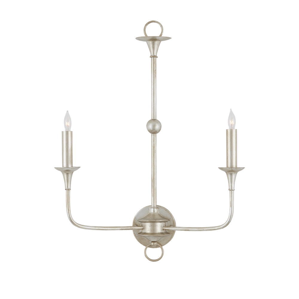 Nottaway Champagne Double-Light Wall Sconce