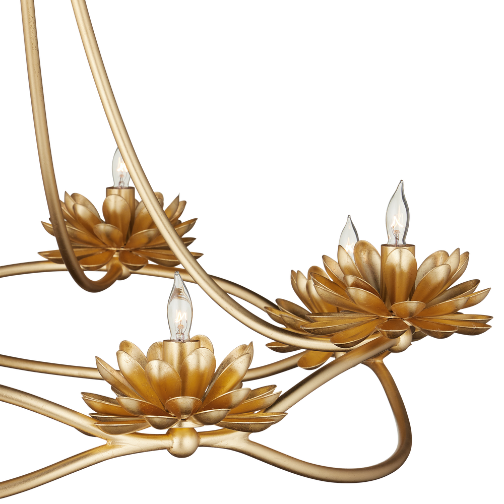 Cyrene Gold Chandelier